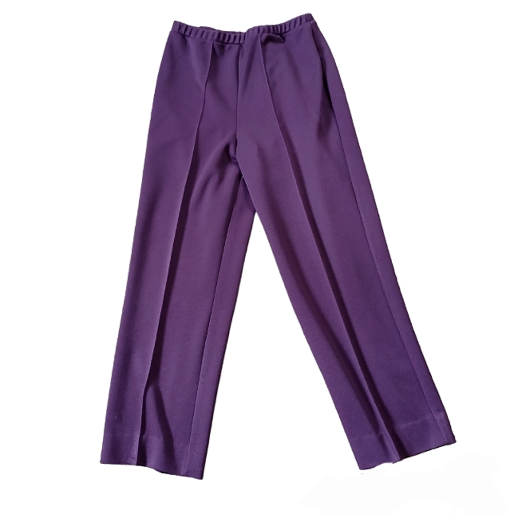 Wardrobe Maker vintage pull on pants/slacks  size 14  made in USA